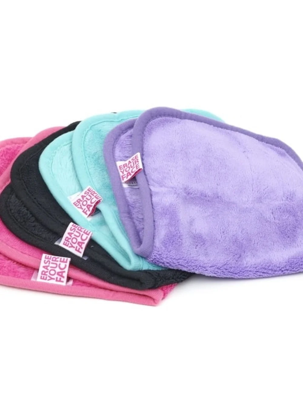 Erase Your Face Reusable Makeup Remover Cloths - 8 Pack